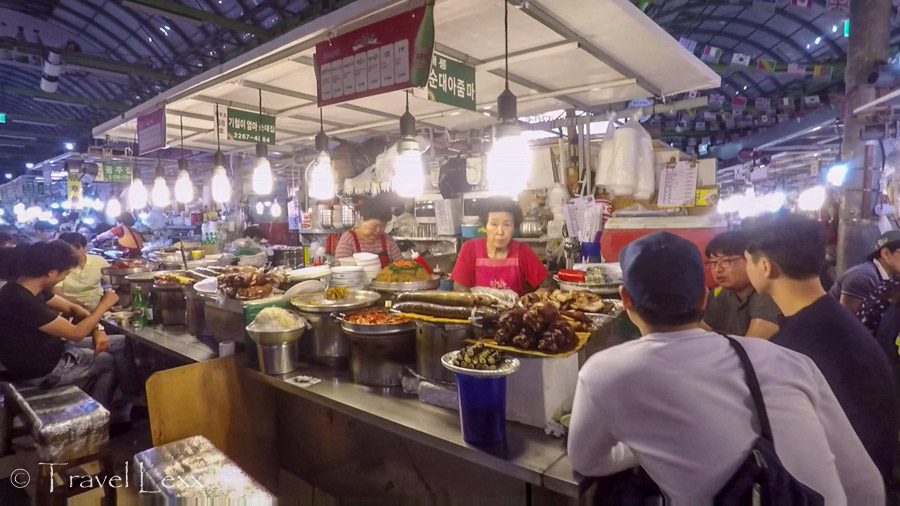 Eat where the locals eat like the Gwangjang Market in Seoul, South Korea