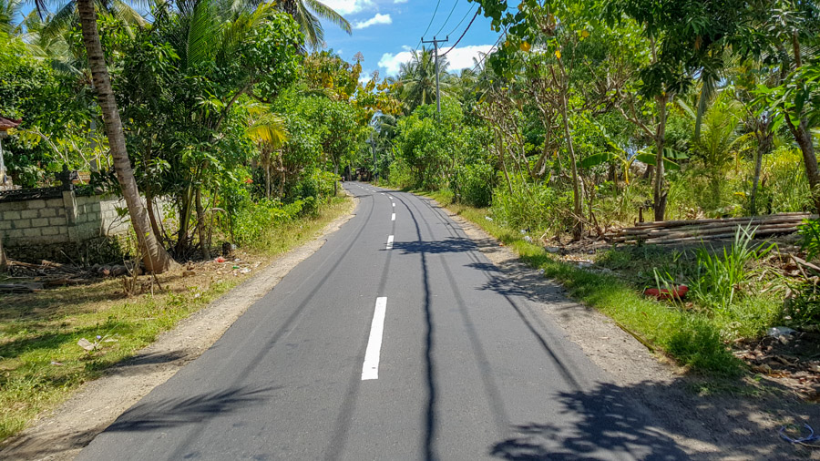 Nusa Penida road